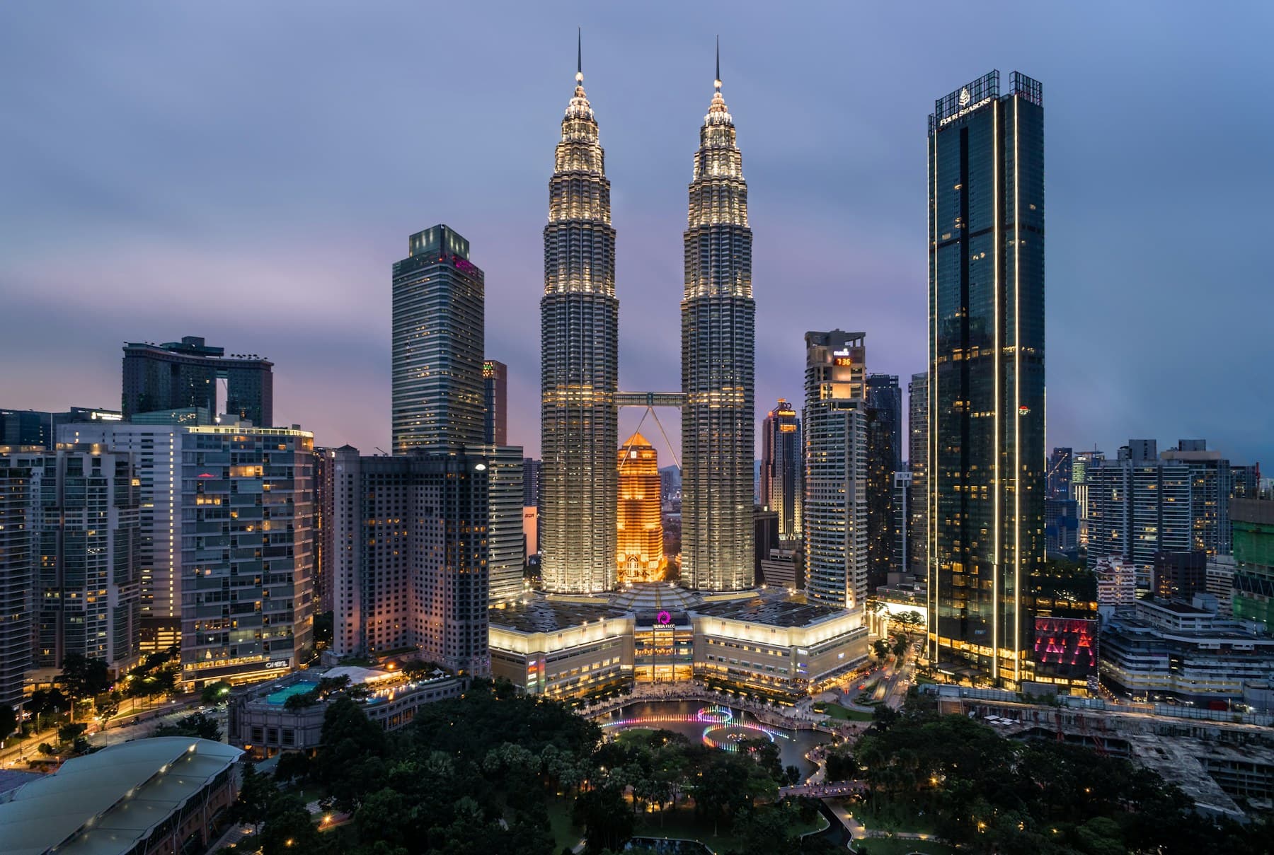 Kuala Lumpur cityscape in Malaysia