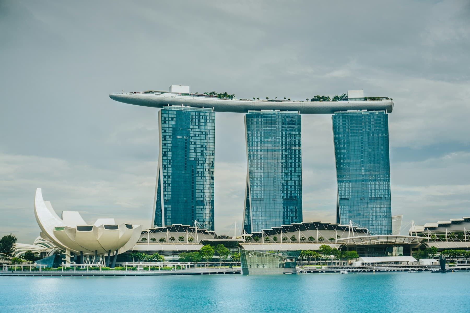 Marina Bay cityscape in Singapore